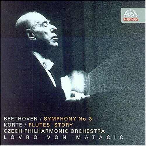 the album cover for Czech Po/Matacic - Symphony 3 in E Flat Major / Story of Flutes