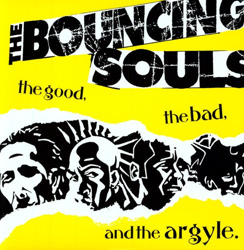 the album cover for The Bouncing Souls - Good the Bad & the Argyle