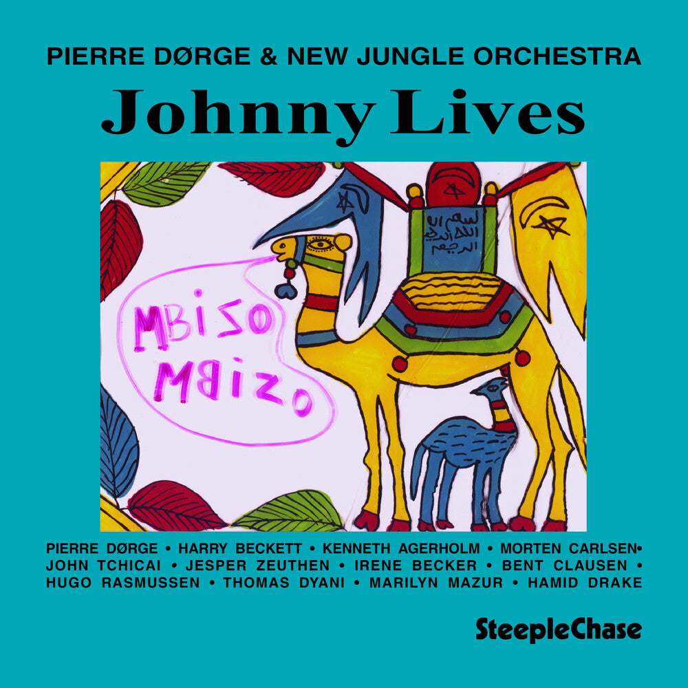 the album cover for Pierre Dørge - Johnny Lives