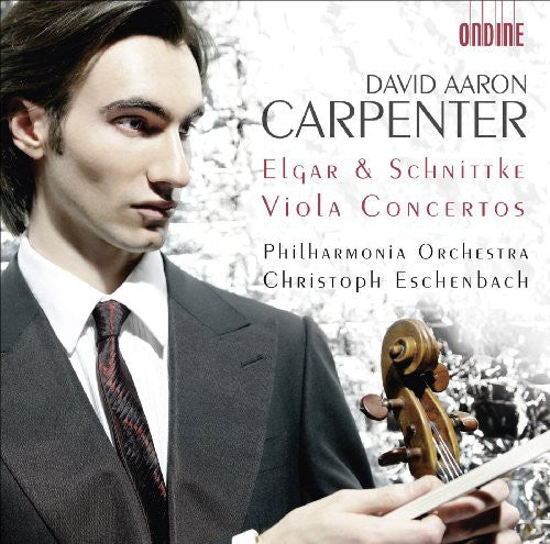 the album cover for David Aaron Carpenter - Viola Concertos