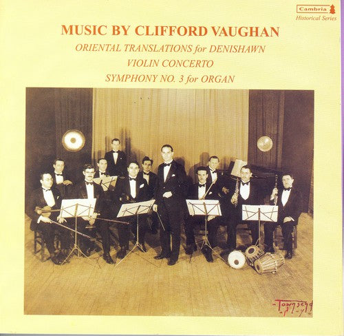 the album cover for Clifford Vaughan - Oriental Translations for Denishawn