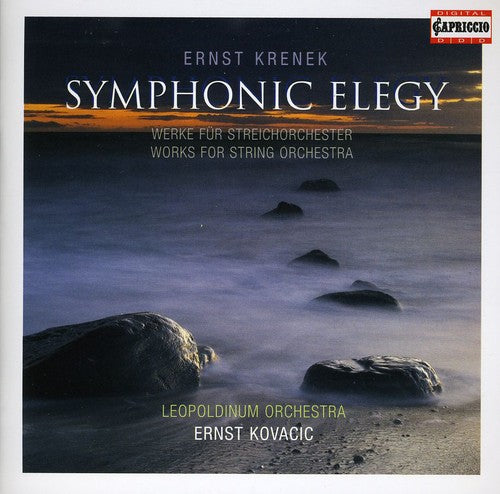 the album cover for Leopoldinum - Symphonic Elegy: Works for String Orchestra