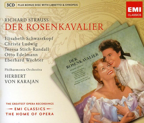 the album cover for Herbert Karajan - Der Rosenkavalier