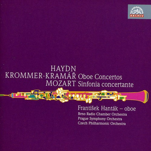 the album cover for Frantisek Hantak - Concerto for Oboe & Orchestra