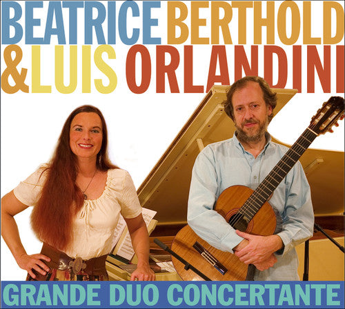 the album cover for Luis Orlandini - Grande Duo Concertante
