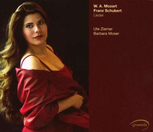 the album cover for Ute Ziemer - Lieder