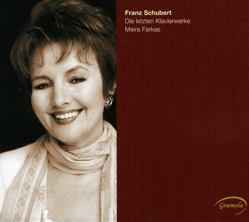 the album cover for Meira Farkas - Die Letzten Klavierwerke