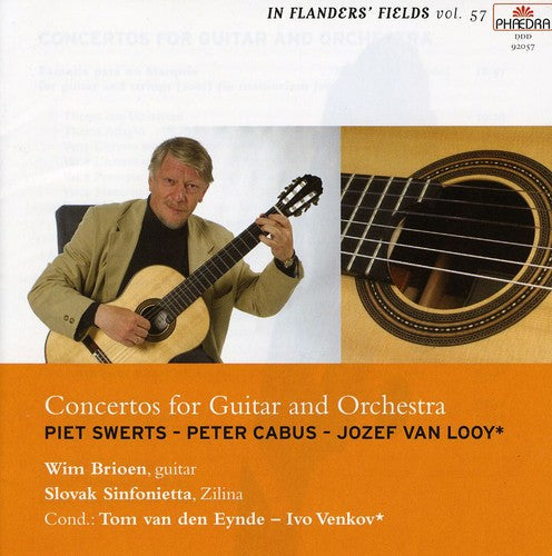 the album cover for Wim Brioen - Concertos for Guitar & Orchestra