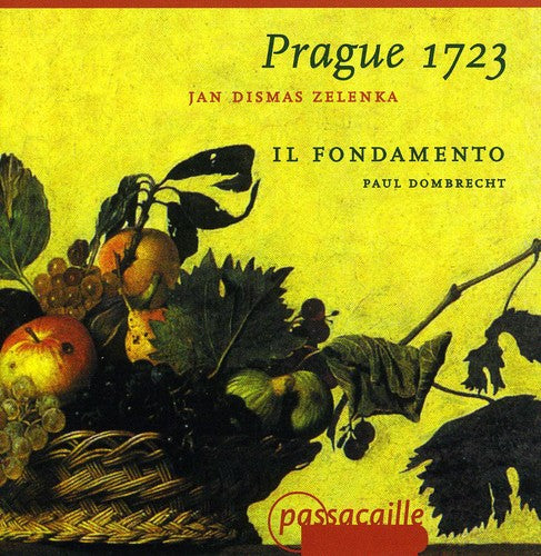 the album cover for J.D. ZELENKA - Prague 1723: Instrumental Music