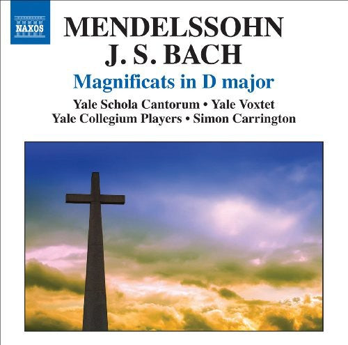 the album cover for Simon Carrington - Magnificats in D Major
