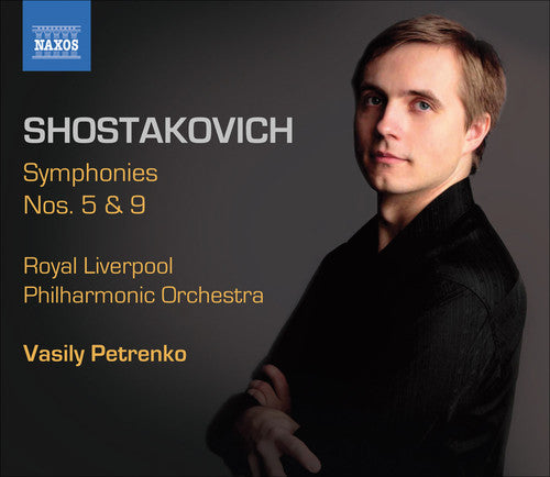 the album cover for Vasily Petrenko - Symphonies Nos 5 & 9