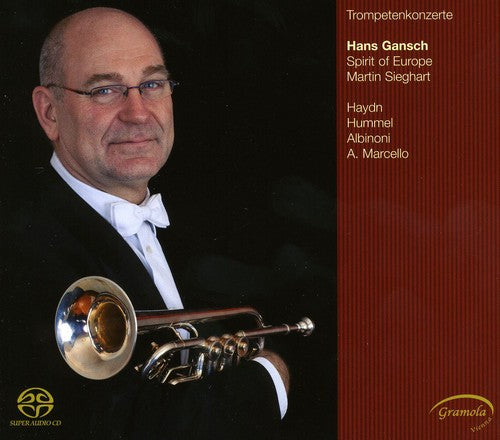 the album cover for Hans Gansch - Trumpet Concertos