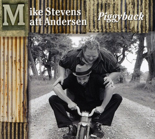 the album cover for Matt Andersen - Piggy Back