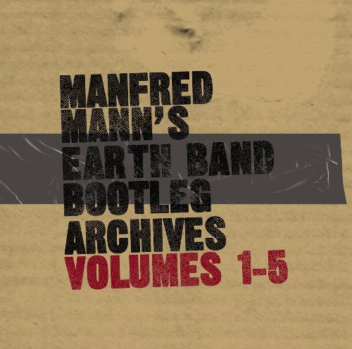 the album cover for Manfred Manns Earth Band - Bootleg Archives, Vol. 1-5
