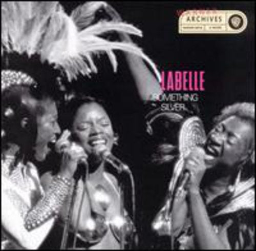 the album cover for Labelle - Something Silver