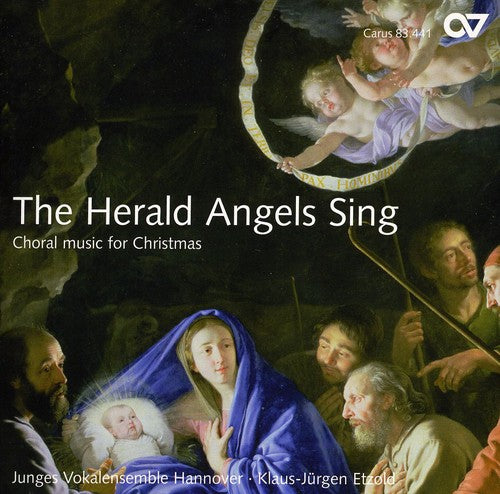 the album cover for Hark! The Herald Angels Sing - Hark the Herald Angels Sing / Various