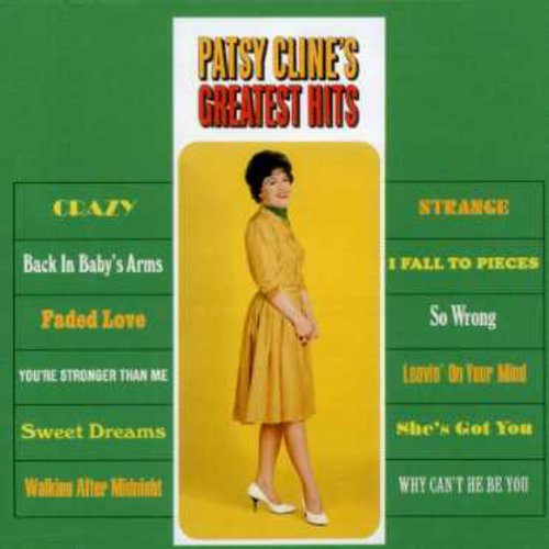 the album cover for Patsy Cline - Greatest Hits