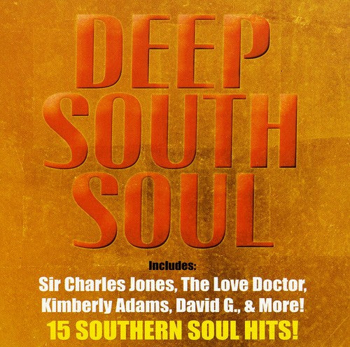 the album cover for Various Artists - Deep South Soul