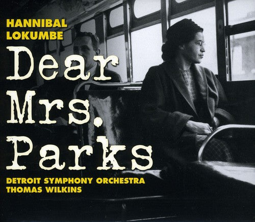 the album cover for Lokumbe/Hannibal - Dear Mrs Parks