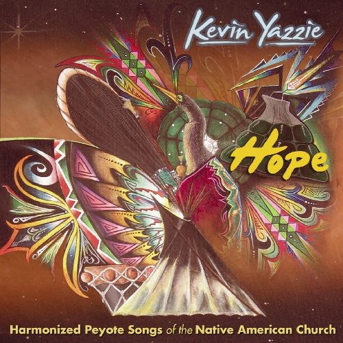 the album cover for Kevin Yazzie - Hope: Harmonized Peyote Songs Of The Native American Church