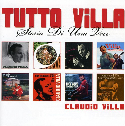 the album cover for Claudio Villa - Tutto Villa