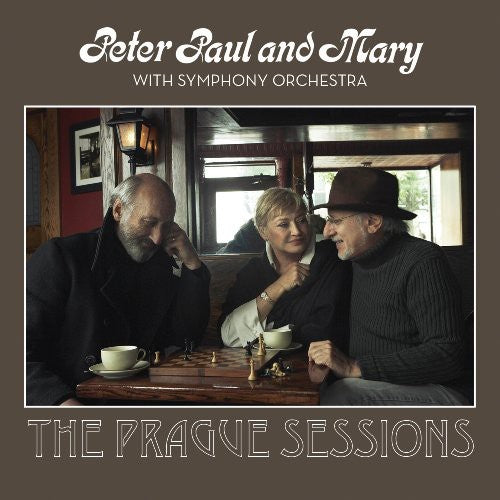 the album cover for Peter, Paul & Mary - Peter, Paul and Mary With Symphony Orchestra: The Prague Sessions