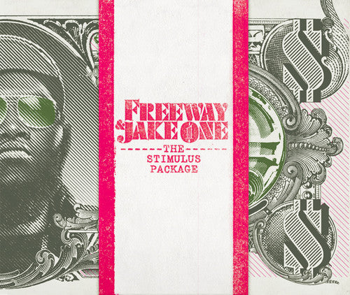 the album cover for Freeway & Jake One - The Stimulus Package