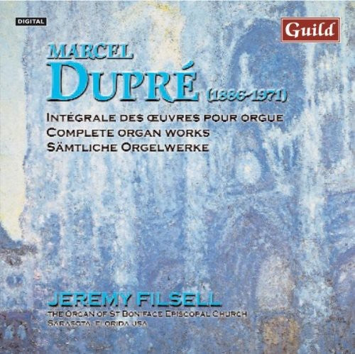 the album cover for Jeremy Filsell - Dupre, Marcel : Marcel Dupre-Volume II
