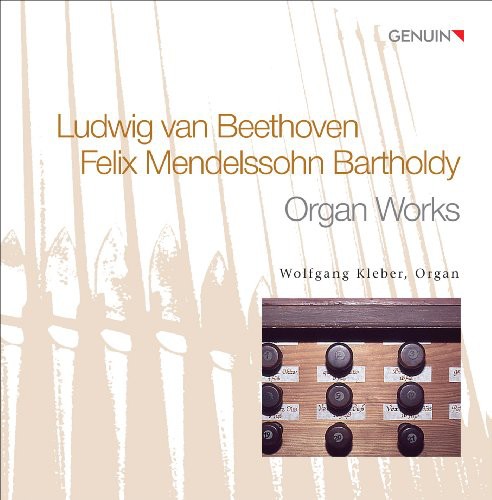 the album cover for Wolfgang Kleber - Organ Works