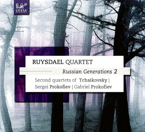 the album cover for Ruysdael Quartet - Russian Generation 2
