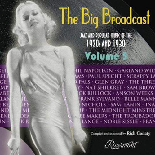 the album cover for Big Broadcast-Jazz & Popular Music Of The 1920s & - Vol. 5-Big Broadcast-Jazz & Popular Music Of The 1