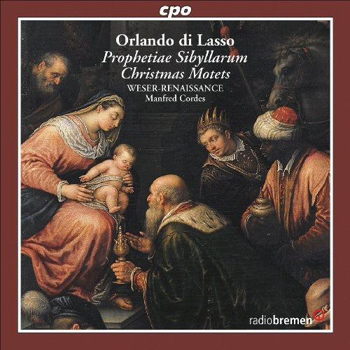 the album cover for Bremen Weser-Renaissance - Prophetiae Sibyllarum / Christmas Motets