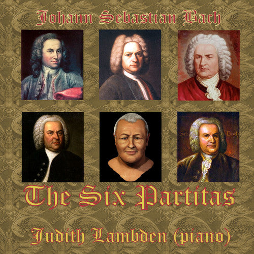 the album cover for Judith Lambden - Six Partitas (Piano Version)