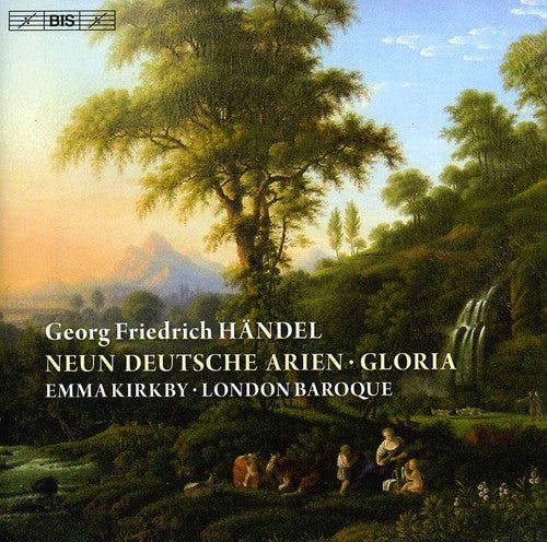 the album cover for Emma Kirkby - Neun Deutsche Arien