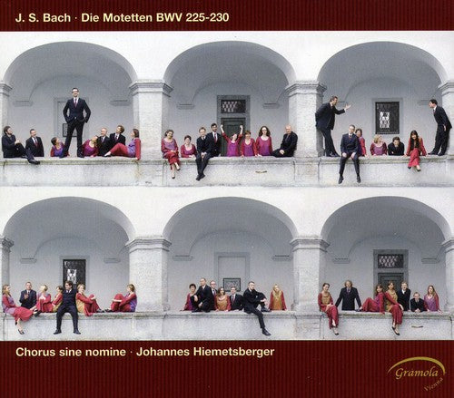 the album cover for Johannes Hiemetsberger - Motets BWV 225-230