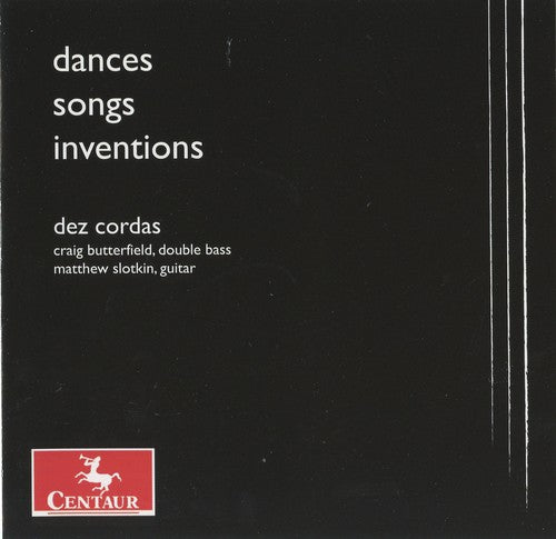 the album cover for Dez Cordas - Dances Songs Inventions