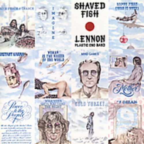 the album cover for John Lennon - Shaved Fish