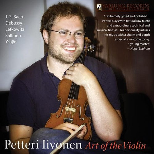 the album cover for Petteri Iivonen - Art of the Violin