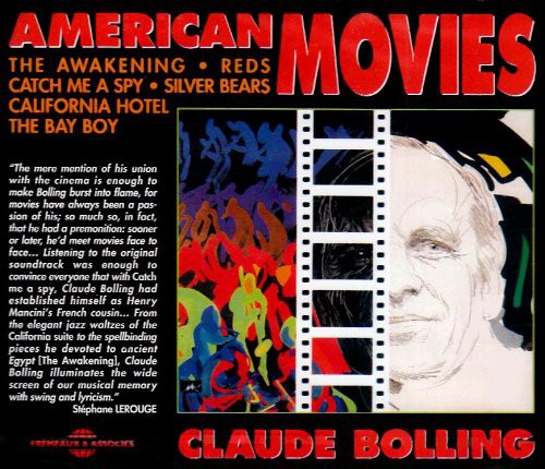 the album cover for Claude Bolling - American Movies