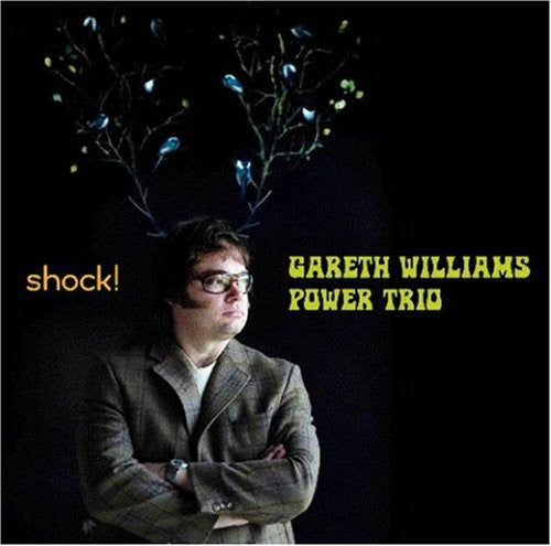 the album cover for Gareth Williams Power Trio - Shock: Gareth Williams Power Trio