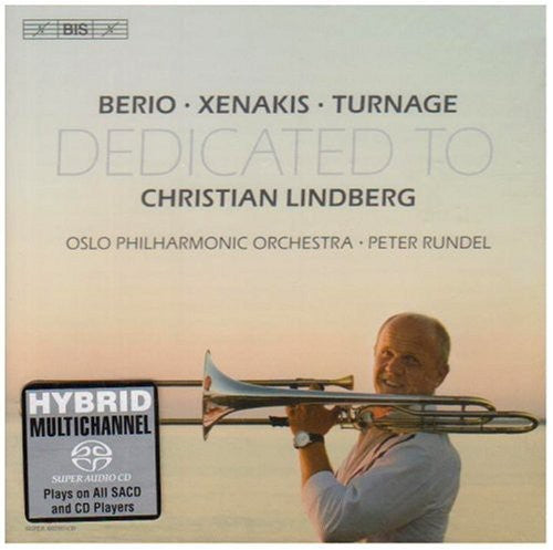 the album cover for CHRISTIAN LINDBERG - Dedicated to Christian Lindberg