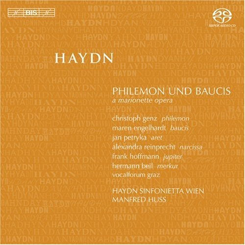 the album cover for Manfred Huss - Philemon Und Baucis Oder Jupiters Reise Auf Die