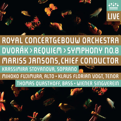 the album cover for Wiener Singverein - Requiem / Symphony No 8