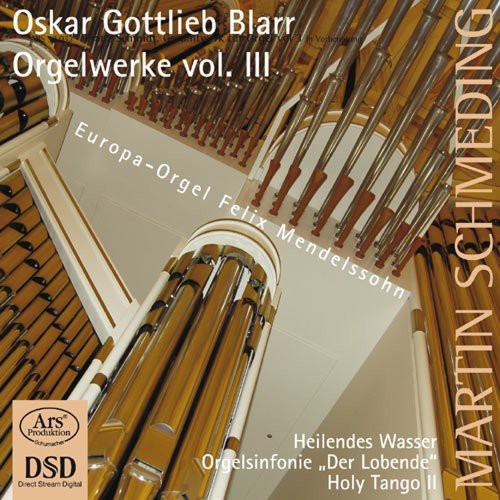 the album cover for Blarr / Schmeding - Organ Works 3