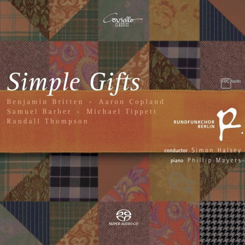 the album cover for Simon Halsey - Simple Gifts