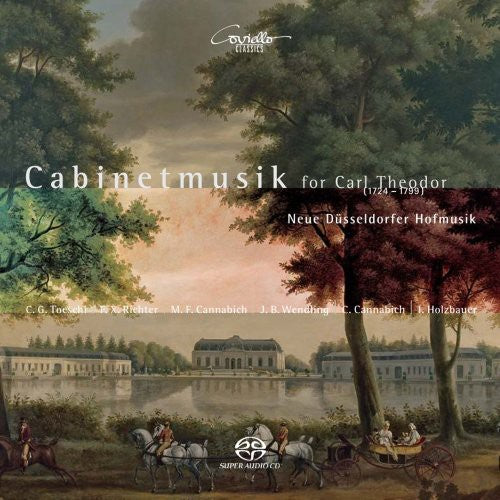 the album cover for Neue Dusseldorfer Hofmusik - Cabinet Music for Carl Theodor
