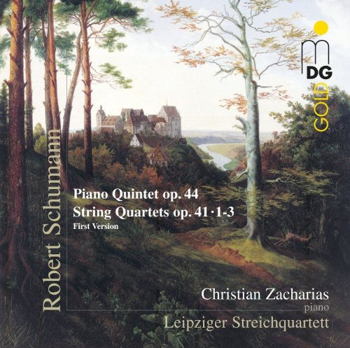 the album cover for R. SCHUMANN - Piano Quintet Op. 44/String Q
