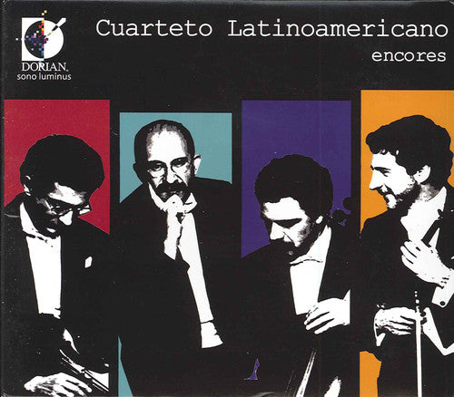 the album cover for Cuarteto Latinoamericano - Encores