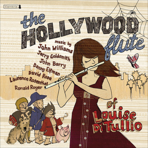 the album cover for Louise Di Tullio - Hollywood Flute of Louise Ditullio / Various