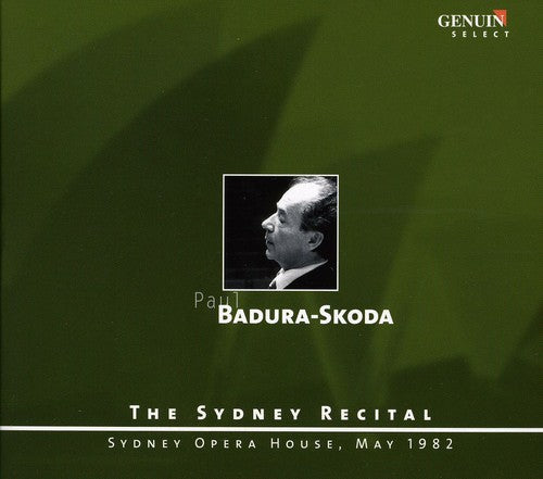 the album cover for PAUL BADURA-SKODA - Sydney Recital: Sydney Opera House May 1982